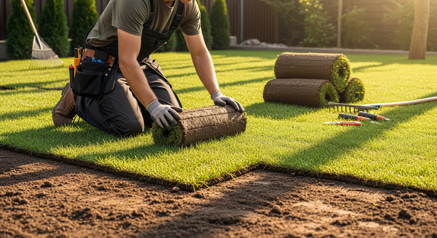 How to Install New Sod the Right Way